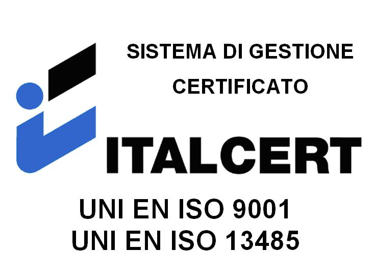 ITALCERT 9001 13485 - Aga Biomedica